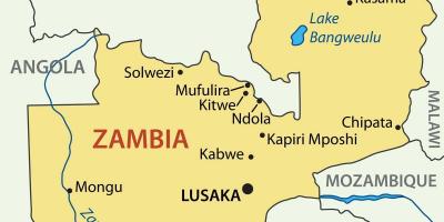 Térkép kitwe Zambia