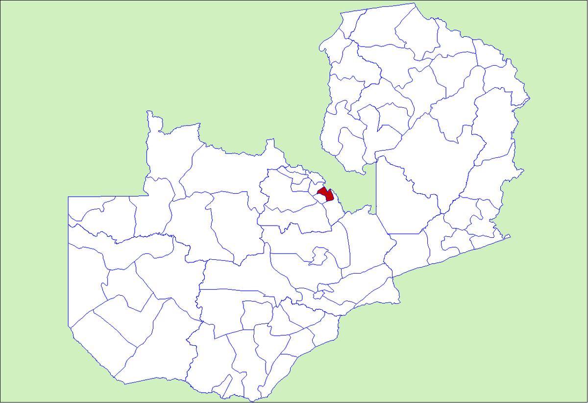 Térkép ndola Zambia